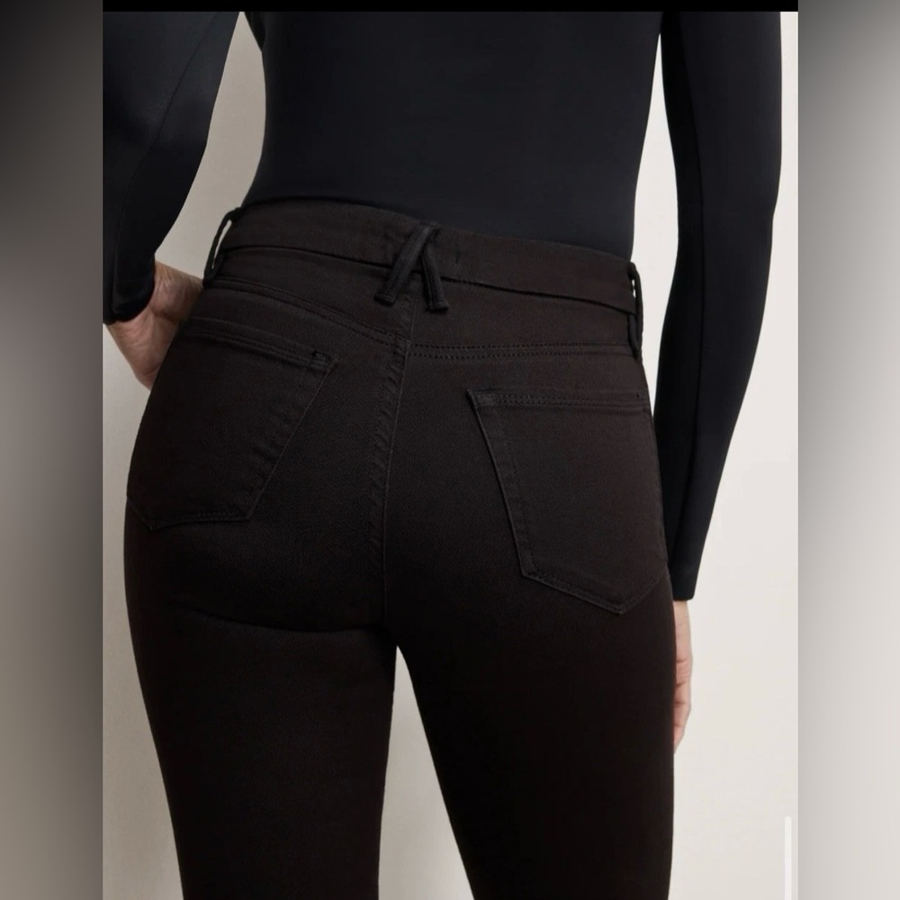 Good American Good Legs Skinny Diamond Jeans | 6 | Black001 | NWT - Picture 3 of 10